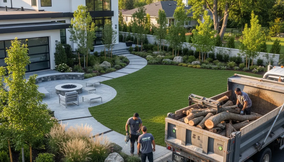Professional landscape design and tree removal in Los Angeles, CA by Chop Chop Tree experts