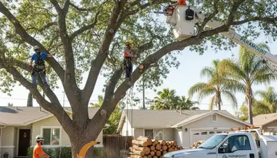 Professional tree removal service in Los Angeles, CA by certified arborists