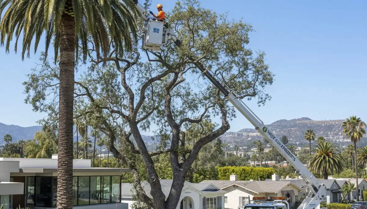 Professional tree removal service in Los Angeles, CA by certified arborists